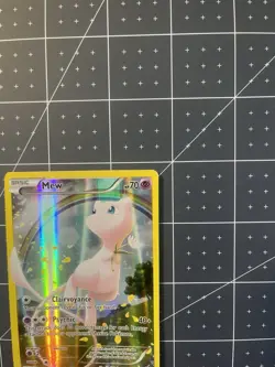 2016 Mew XY110 Holo Black Star Promo Full Art Pokemon TCG - Image 2