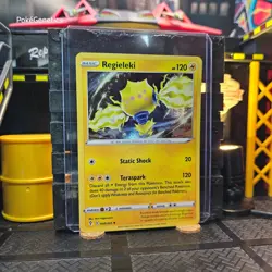 Regieleki Promo Evolving Skies Cosmos Holo Pokemon TCG 060/203 Sword Shield Rare - Image 3