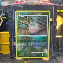 Burmy Trash Cloak Secret Wonders Reverse Holo Pokemon TCG 80/132 D&P Common - Image 1