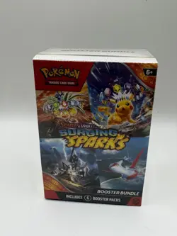 Pokemon TCG Surging Sparks Booster Bundle (6 Packs) Factory Sealed - Image 1