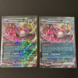 Pokemon TCG Fezandipiti EX 038/064 Shrouded Fable Double Rare Holo - Image 1