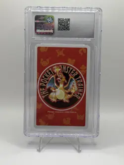 Pokemon Marowak 8 of Clubs Red Poker Deck 1996 CGC 9 - Image 2