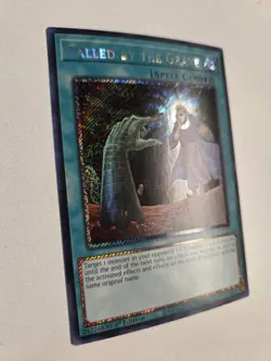 Called by the Grave (PSR) RA01-EN057 Platinum Secret Rare Yugioh 1st Edition NM - Image 2