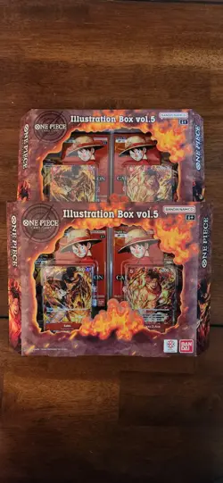 One Piece Illustration Box Vol 5 BANDAI (lot Of 2) Brand New Sealed - Image 1