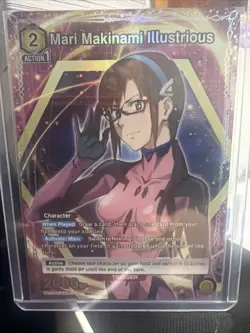 Union Arena Evangelion Mari Makinami Illustrious - Image 1