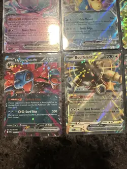 Pokemon White Flare EX Lot of 6 Cards with Sleeves - Image 2