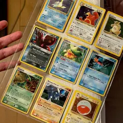 Pokemon TCG Vintage 9-Card Holo Lot HP-Damaged - Image 1