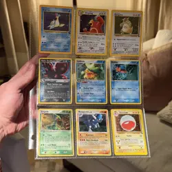 Pokemon TCG Vintage 9-Card Holo Lot HP-Damaged - Image 3