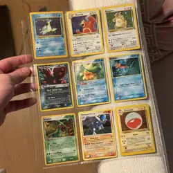 Pokemon TCG Vintage 9-Card Holo Lot HP-Damaged - Image 4