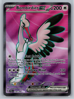 Bombirdier ex 234/182 - Pokemon Paradox Rift Card - NM - Image 1