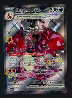 Charizard ex SVP 074 SV: Scarlet & Violet Promo Card Holofoil Pokemon TCG - Image 1