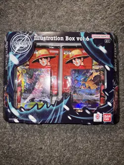 One Piece Card Game Illustration Box vol. 6 Brand New Factory Sealed English - Image 1