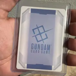 Wing Gundam Zero Foil LR - GD01-024 Gundam Trading Card Game Holo English - Image 2