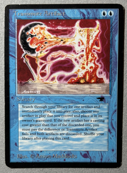 Transmute Artifact - Magic the Gathering - MTG - Antiquities - Image 1