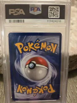 Pokemon TCG Chansey Base Set Holo Unlimited Rare Card 3/102 PSA 5 - Image 2