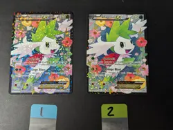Pokemon TCG Shaymin EX RC21/RC25 Legendary Treasures SINGLE CARD NM #2 only - Image 1