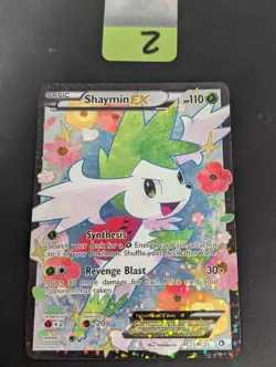 Pokemon TCG Shaymin EX RC21/RC25 Legendary Treasures SINGLE CARD NM #2 only - Image 5