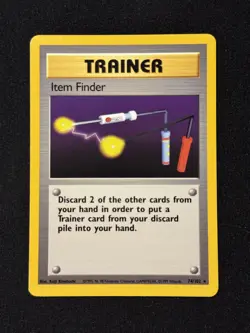 Item Finder #74/102 - Pokemon TCG - Base Set - Rare - LP - Image 1