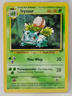 Ivysaur [Near Mint, Unplayed] Regular Unlimited Uncommon Pokemon {30/102} - Image 1