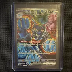 Pokemon Palafin ex 151/131 Prismatic Evolutions Illustration Rare Holo - Image 1