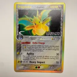 Dragonite Reverse Holo Stamped EX Delta Species 3/113 Pokemon TCG - LP - Image 1