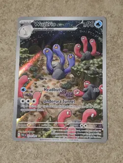 [ NM ] Wugtrio 224/091 SV: Paldean Fates Illustration Rare Holo Stage 1 Pokemon - Image 1
