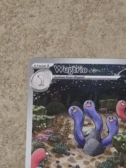 [ NM ] Wugtrio 224/091 SV: Paldean Fates Illustration Rare Holo Stage 1 Pokemon - Image 3
