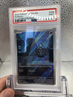 English Pokemon Duskull 068/064 Sv: Shrouded Fable Holo PSA 9 - Image 3