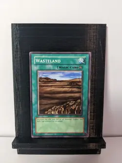 Yugioh -- Wasteland -- LOB-047 -- Near Mint- - Image 1