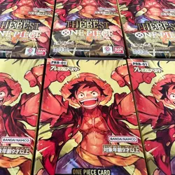 1 Pack ONE PIECE Card Game THE BEST Booster Pack PRB-01 Japanese Factory Sealed - Image 4