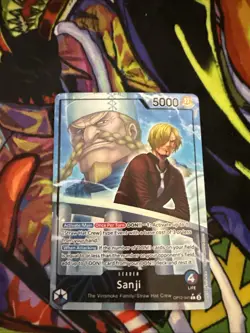 Sanji Alt Art Leader Op12-041 Legacy Of The Master - One Piece TCG - English - Image 1