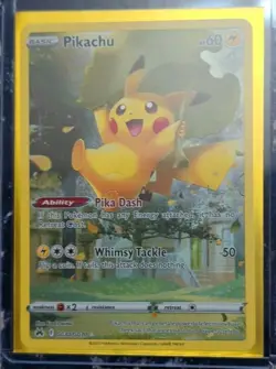 Pikachu GG30/GG70 Crown Zenith: Galarian Gallery NM Pokemon Card TCG - Image 1