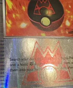 Team Magma's Great Ball Reverse Holo Card 31/34 Double Crisis MP Pokemon TCG - Image 2