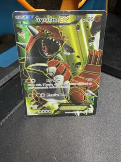 Pokemon Groudon EX Ultra Rare Holo Full Art XY Primal Clash 150/160 Card - Image 3
