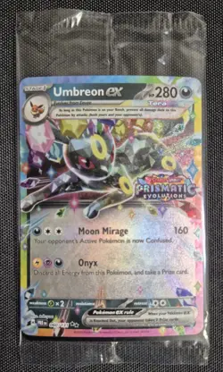 Umbreon Ex 060/131 Stamped Prismatic Evolutions Pokemon Card - Image 1