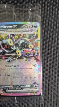 Umbreon Ex 060/131 Stamped Prismatic Evolutions Pokemon Card - Image 2