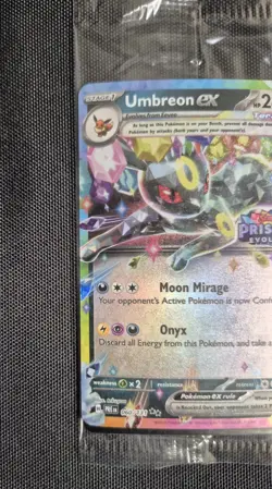 Umbreon Ex 060/131 Stamped Prismatic Evolutions Pokemon Card - Image 3