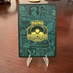 Pokemon TCG Arceus VSTAR Ultra Rare Card 123/172 World Championships 2022 - Image 2