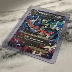 Pokemon M Rayquaza EX Holo 61/108 Roaring Skies HP 230 English Card - Image 2