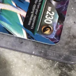 Pokemon M Rayquaza EX Holo 61/108 Roaring Skies HP 230 English Card - Image 3