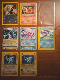 Vintage Pokemon TCG 9-Card Promo Lot HP-Damaged - Image 1