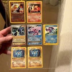 Vintage Pokemon TCG 9-Card Promo Lot HP-Damaged - Image 3