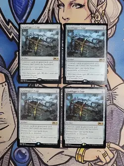 4x Grafdigger's Cage - NM/LP M20 Core Set 2020 MTG Magic the Gathering - Image 1