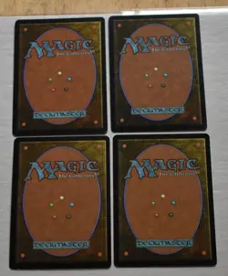 MTG 4x Rare Blue Instant Time Stop, Gather Specimens, Glamerdye - Image 3