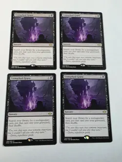 4x Unmarked Grave - Modern Horizons 2 - MH2 - Near Mint - MTG - Image 1
