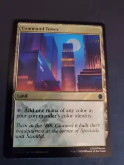 Command Tower - Surge Foil Teenage Mutant Ninja Turtles MTG TMT TMNT - Image 1