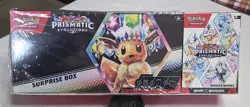 Pokemon TCG Prismatic Evolutions Surprise Box & Booster Bundle Sam’s Club SEALED - Image 1
