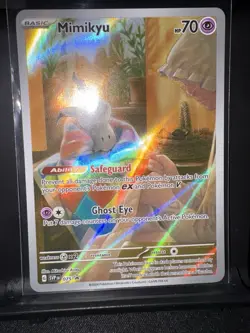 Pokemon TCG Mimikyu Scarlet & Violet Promo Card 075/Promo - Image 1