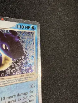 Pokemon TCG EX Ruby and Sapphire Holo Lapras EX 99/109 - Image 3