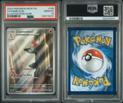 2023 POKEMON MEW EN-151 #169 CHARMELEON ILLUSTRATION RARE PSA 10 - Image 3